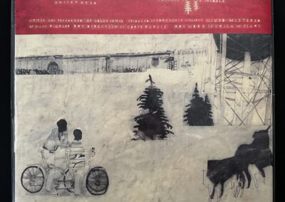 Back of Across The Tracks album cover