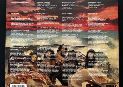 Back of Malibu album cover
